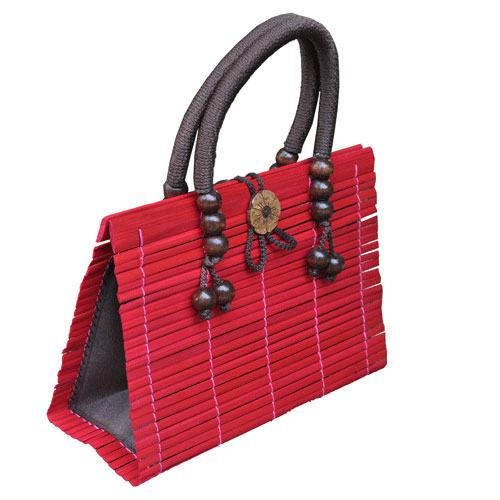 Japanese bamboo picnic basket reborn as handbag | Woodworking Network